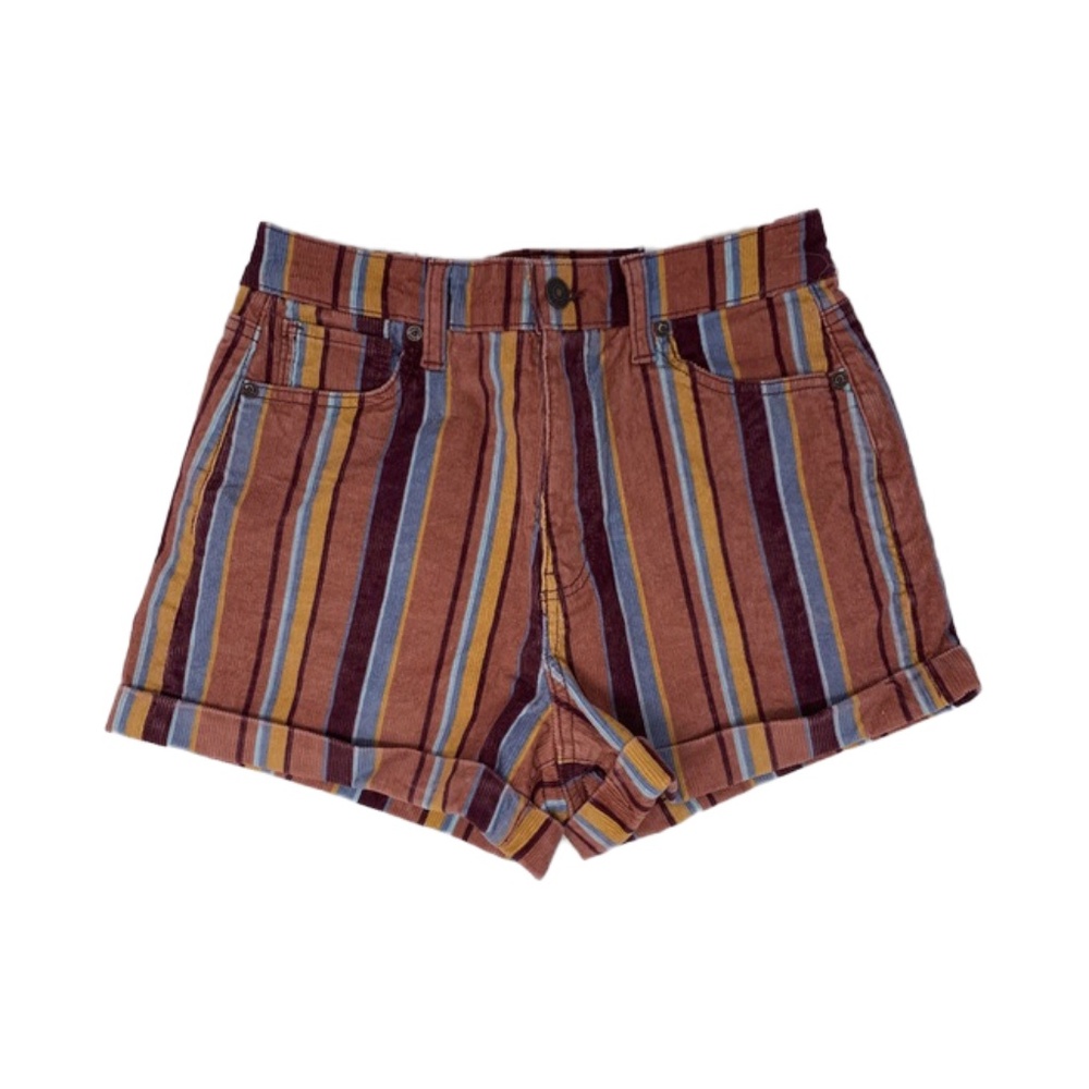 ✿SOLD✿ NWT American Eagle  Striped Corduroy Mom Shorts